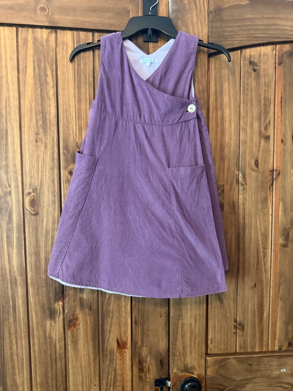 Elephantito girls pinafore dress